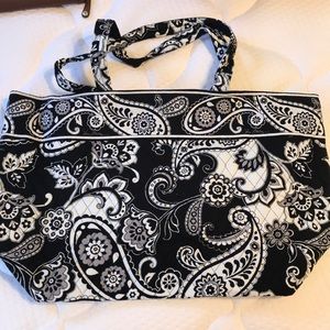Vera Bradley Grand Tote in Midnight Paisley